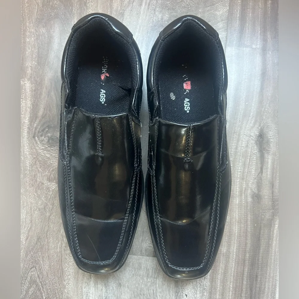 Jc penny Kids dressing shoe Black Leather size 6.5
